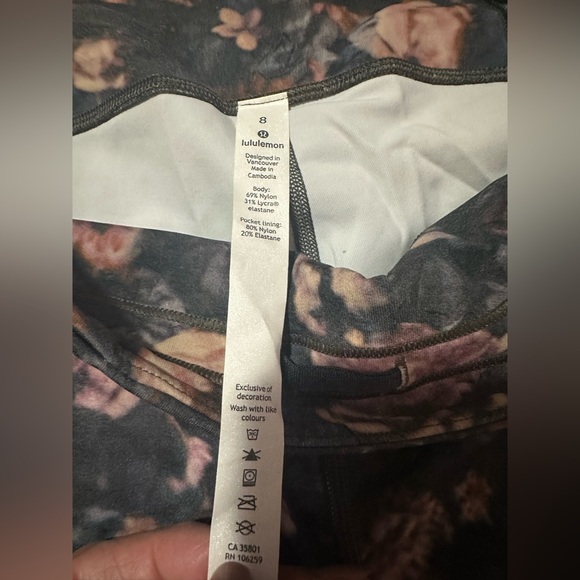 Lululemon Wunder Train High-Rise Right With Pockets - Picture 4 of 4